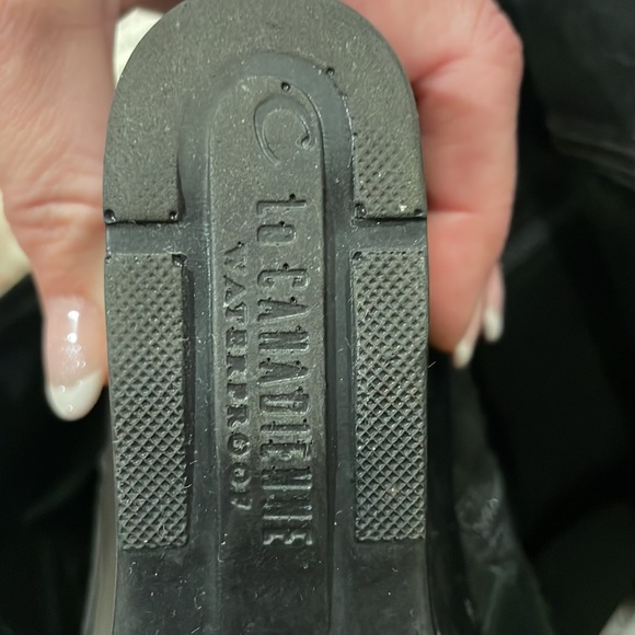 La CANADIENNE Black Wedge Boots